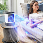 Portable Mini Air Conditioner Water-Cooled – USB Powered with Large Reservoir