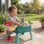 WasserWunder Play Kitchen with Magical Tap for Children