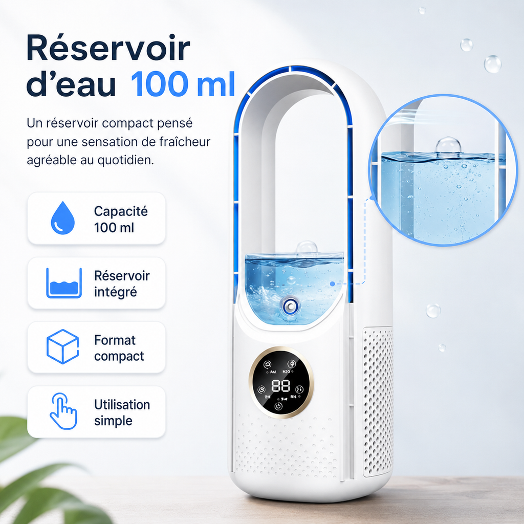 Silent Portable Air Conditioner Without Blades 2025 – Stay Cool and Comfortable This Summer, Wherever You Are