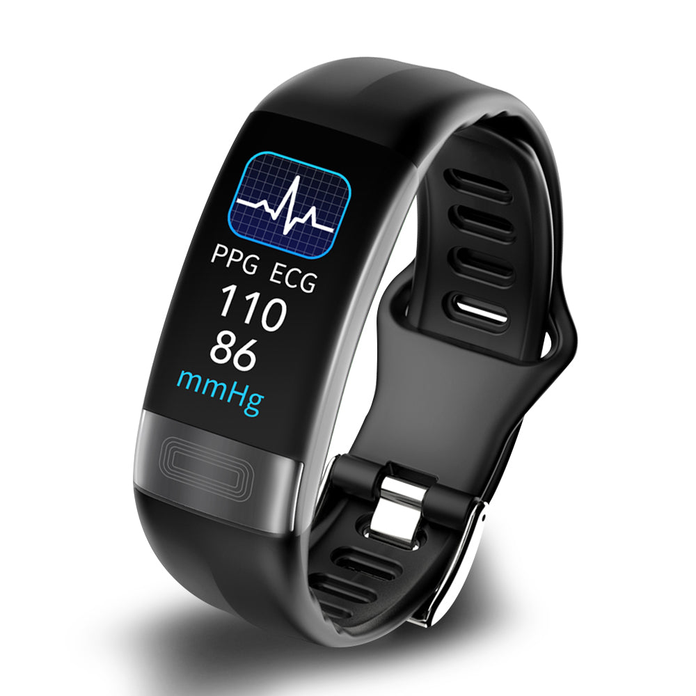 Smart Blood Pressure Monitor Wristband EKG Heart Rate Oxygen Sleep Tracker FDA Approved