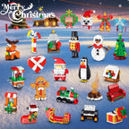 CraftVent | 24 Days Christmas Countdown Ornaments Building Set Advent Calendar
