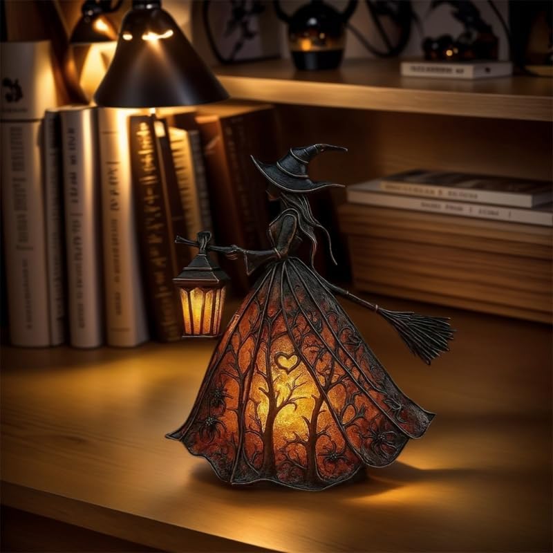 WitchGlow Lantern | Enchanting Halloween Light