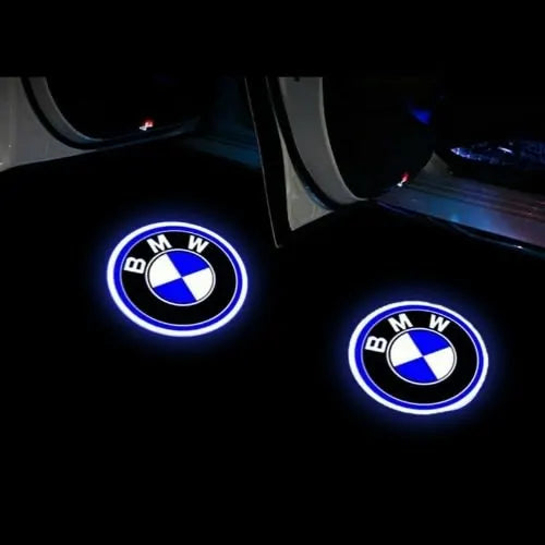 Auto LED Door Lighting 3D Light Projection Magnetic Sensor Easy Installation