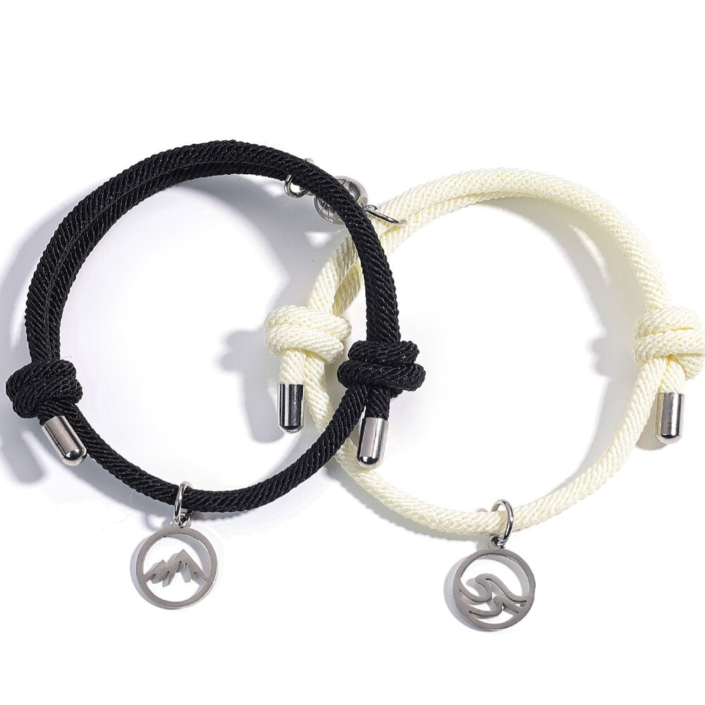 Amore bracelet | magnetic connection bracelet for couples