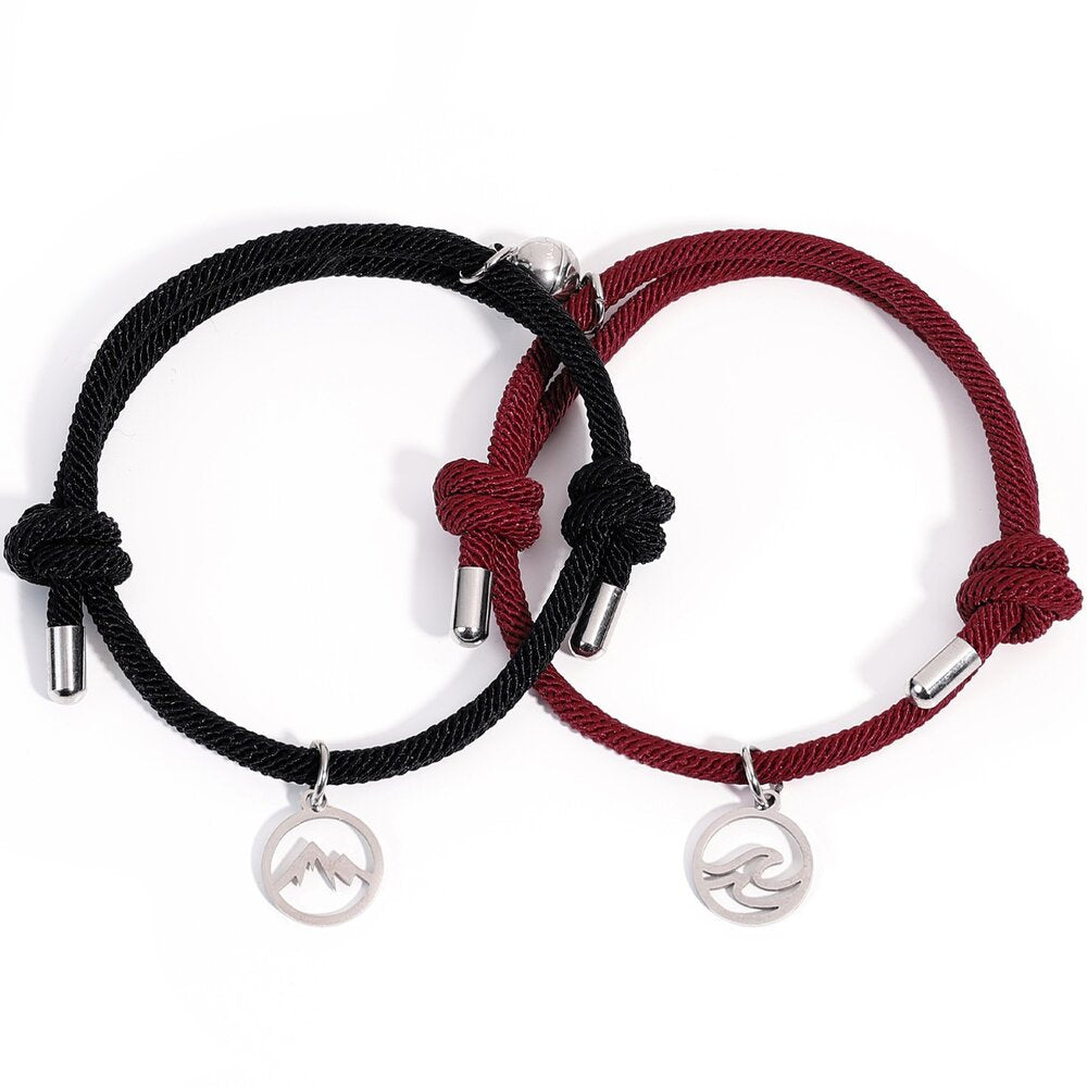 Amore bracelet | magnetic connection bracelet for couples