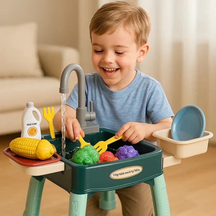 WaterWonder Play Kitchen with Magical Tap for Children