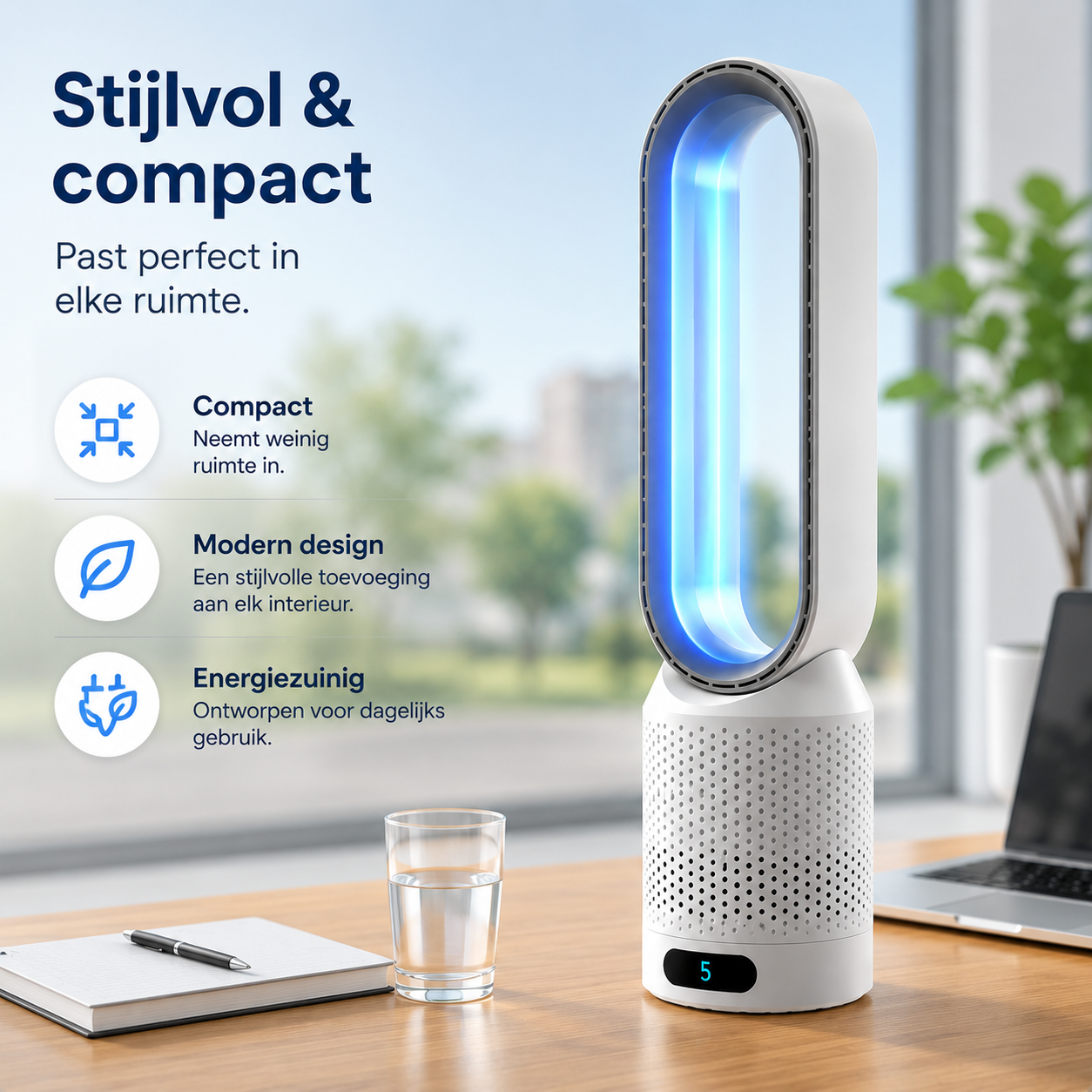 AirPure - 3-in-1 Air Cooler - Purifies and Ionises