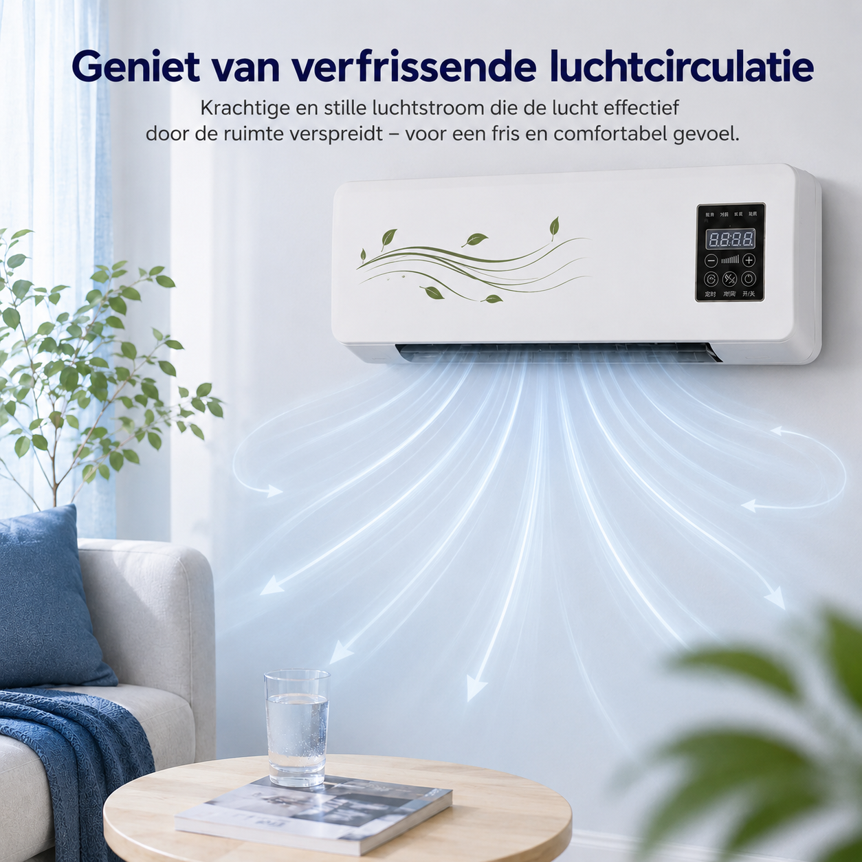CoolBreeze Mini Air Circulator | Efficient air circulation for ultimate comfort