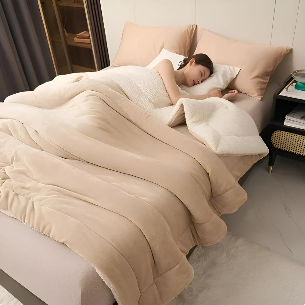 SoftHug Luxe Fleece Warm Blanket