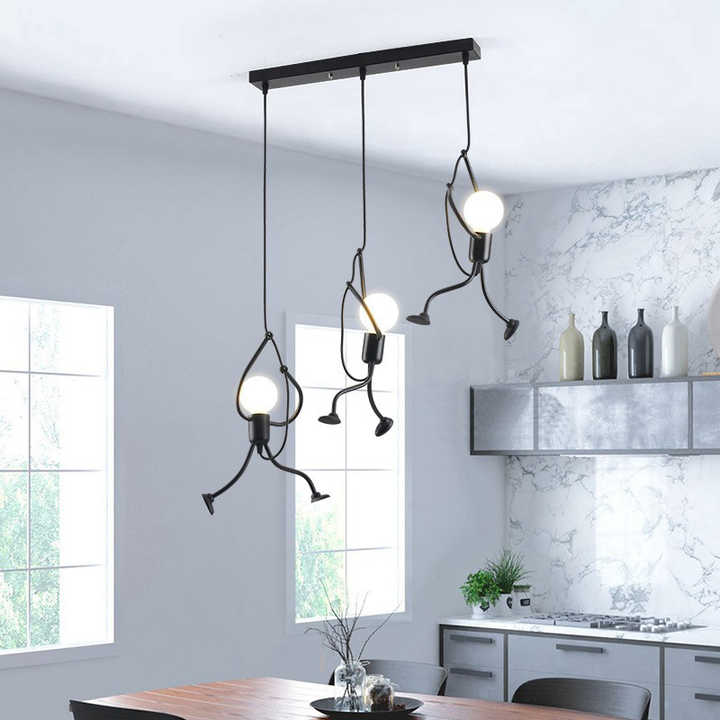 FunkyLight | Retro Iron Man - Ceiling Lamps