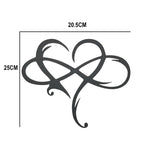 Frendorf Infinity Heart Wall Decoration Symbol of Eternal Love