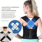 Ergonomic Posture Corrector for Neck and Back Pain Relief Adjustable and Stable