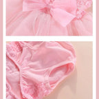 Robe florale pour chien avec nœud