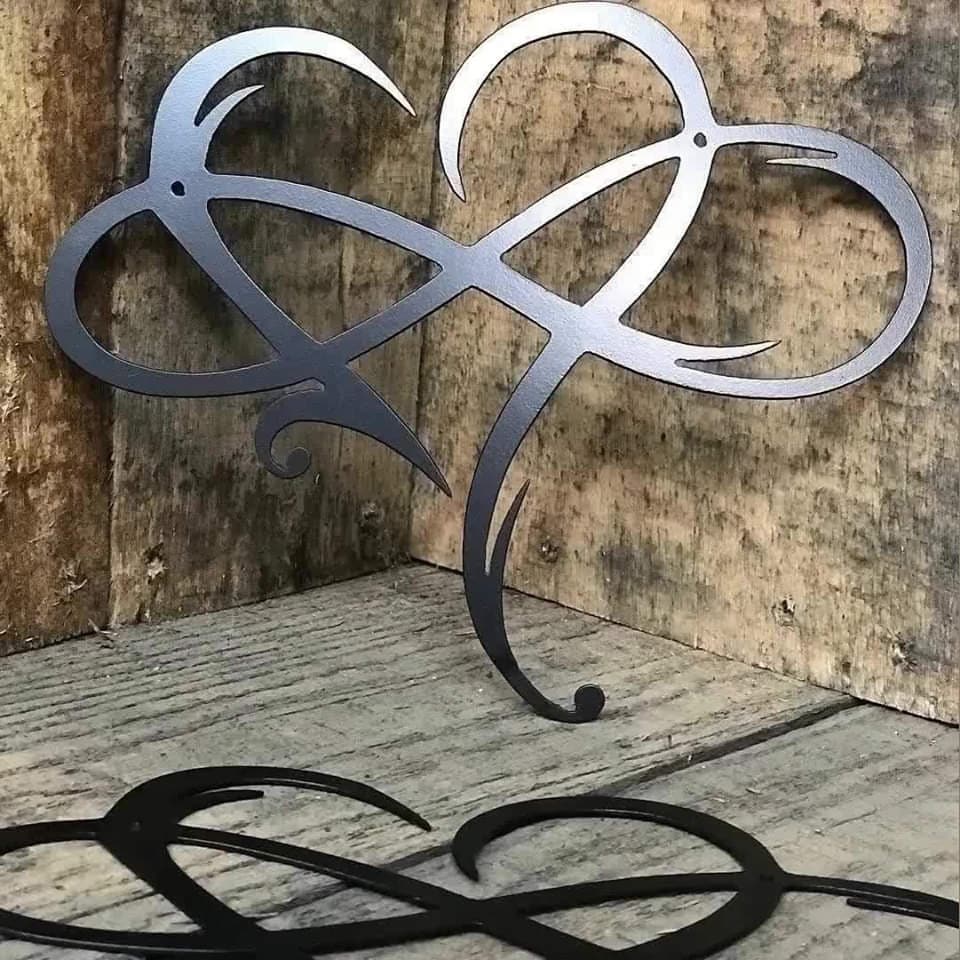 Frendorf Infinity Heart Wall Decoration Symbol of Eternal Love