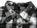 Men’s Black and White Long Sleeve Shirt