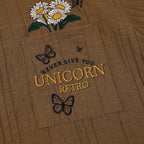 Men’s Brown Short Sleeve Shirt