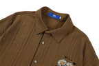 Men’s Brown Short Sleeve Shirt