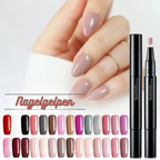 Precision Long-Lasting Gel Nail Polish Pen Set of 4