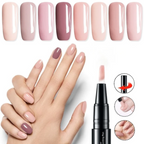 Precision Long-Lasting Gel Nail Polish Pen Set of 4