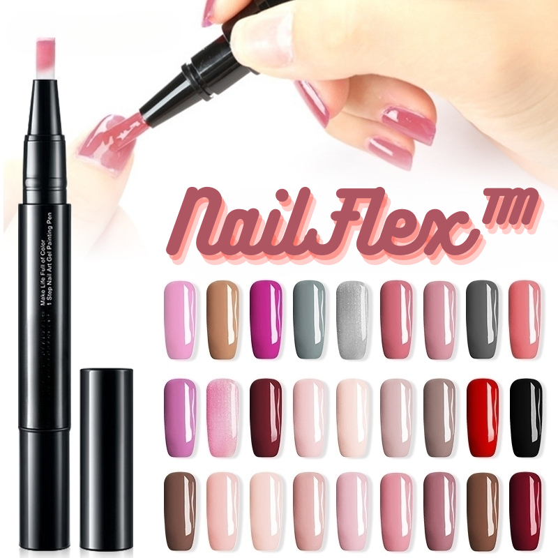 Precision Long-Lasting Gel Nail Polish Pen Set of 4