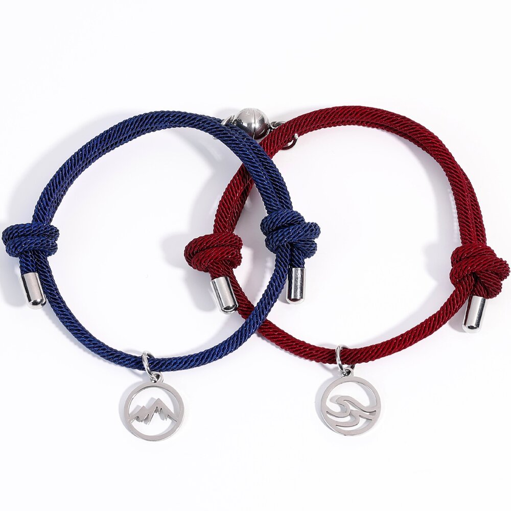 Amore bracelet | magnetic connection bracelet for couples