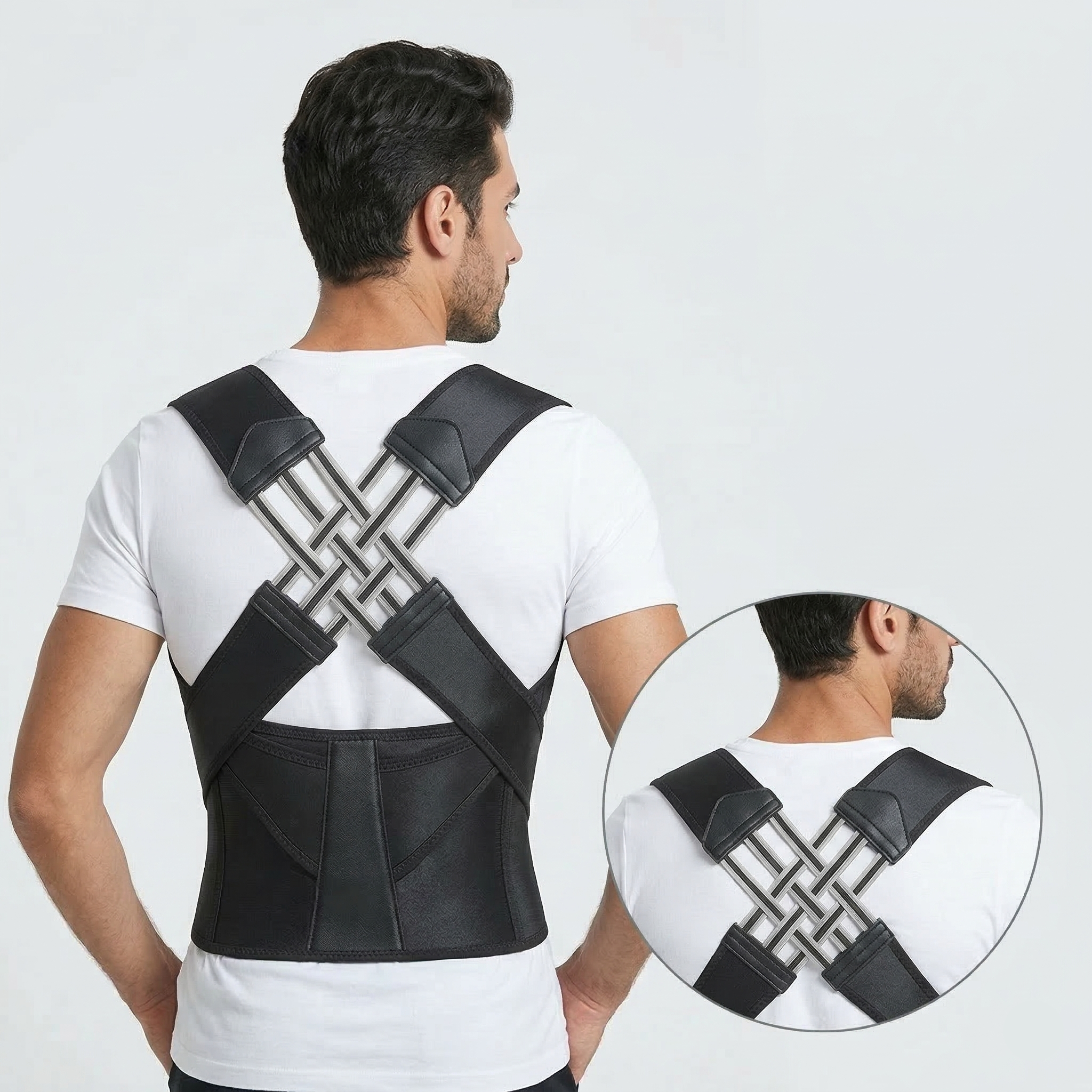 Adjustable Back Posture Corrector Shoulder Support