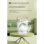 Portable Air Cooler Fan with Humidifier and LED Night Light