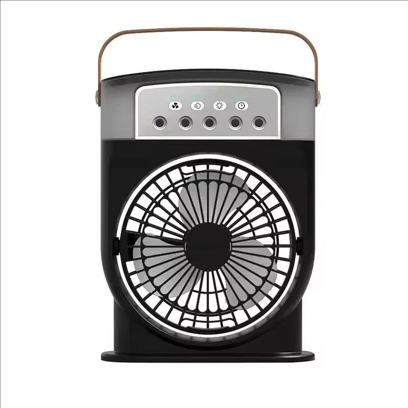 Portable Air Cooler Fan with Humidifier and LED Night Light
