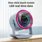 3600mAh Desktop Fan with 100 Speeds and Digital Display