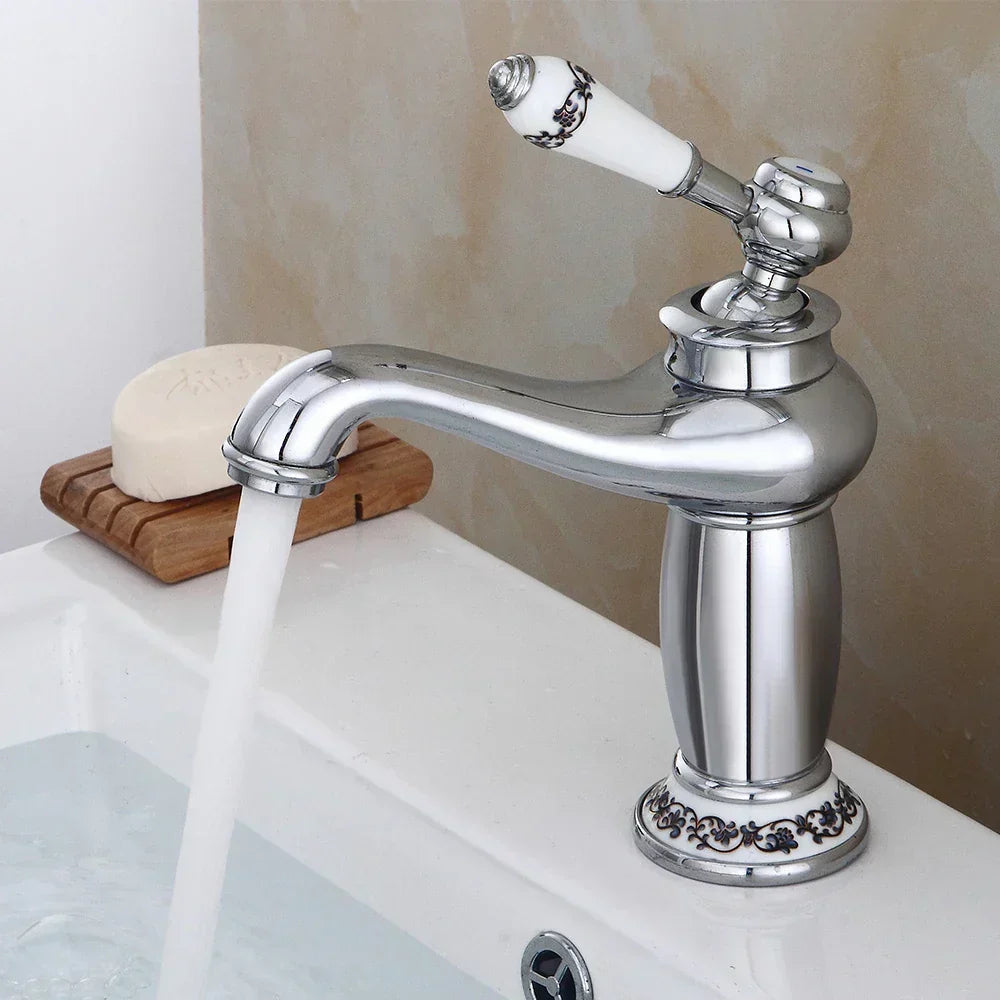 Vintage Luxe Bathroom Tap for Elegant Interiors