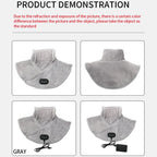 Heat Neck and Shoulder Massager USB Heating Cushion with Vibration