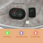Heat Neck and Shoulder Massager USB Heating Cushion with Vibration