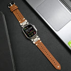 Genuine Leather Apple Watch Band – Stylish & Durable Watch Strap for Your Apple Watch