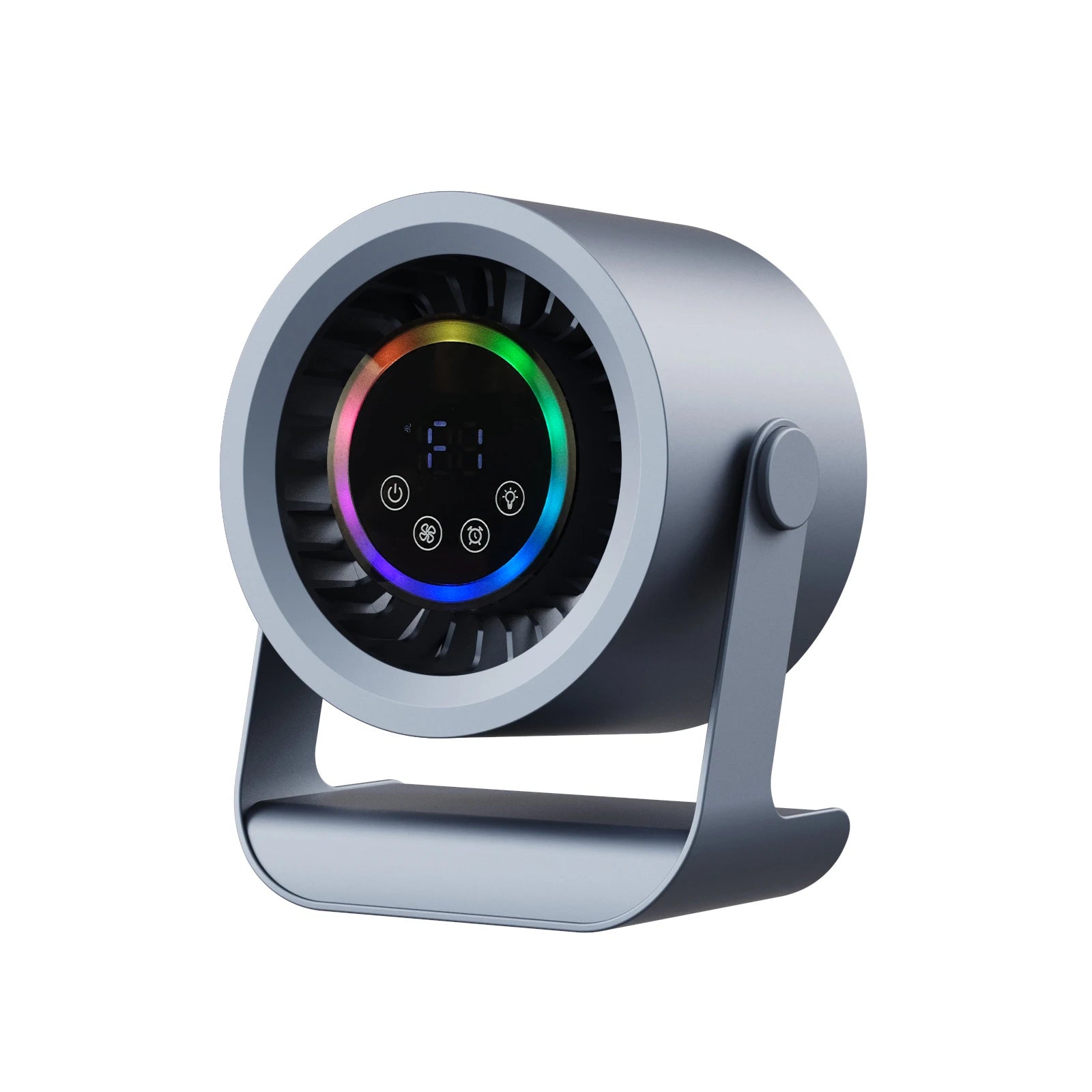 3600mAh Desktop Fan with 100 Speeds and Digital Display