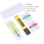 Digital LCD pH Meter Accuracy 0.01 Aquariums Swimming Pool pH Tester for Water Wine Urine Automatic Calibration