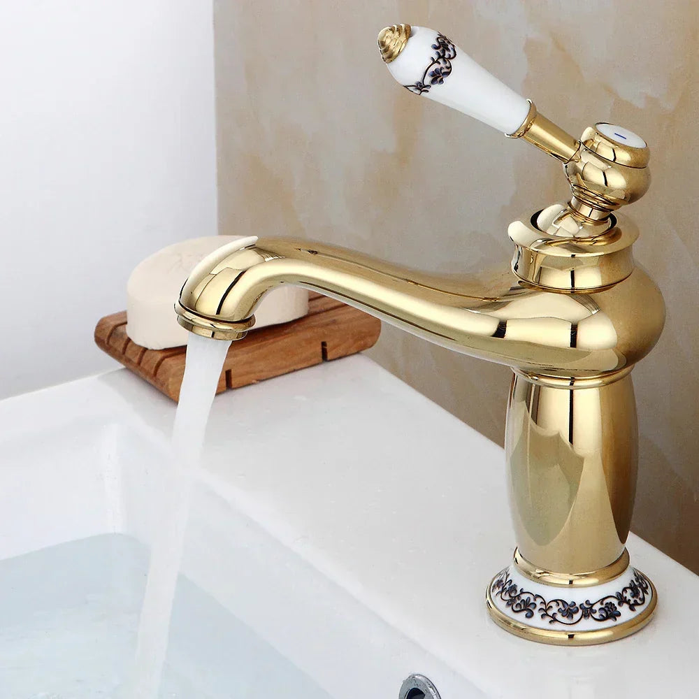 Vintage Luxe Bathroom Tap for Elegant Interiors