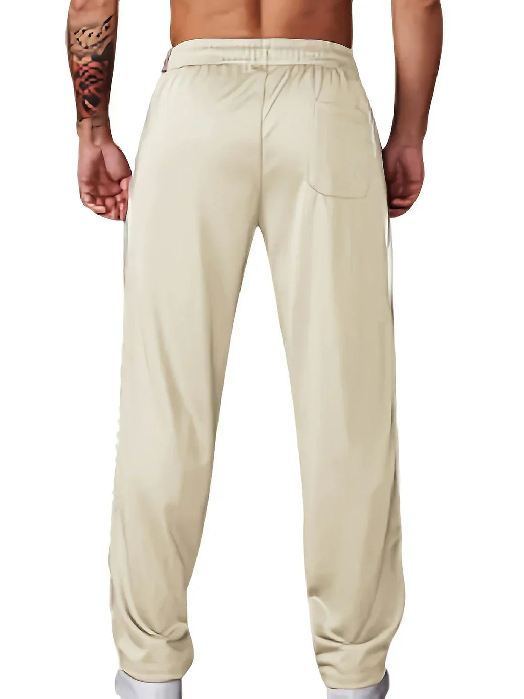 MoveFit Men's Sports Trousers – Comfortable Fit with Drawstrings at the Waist