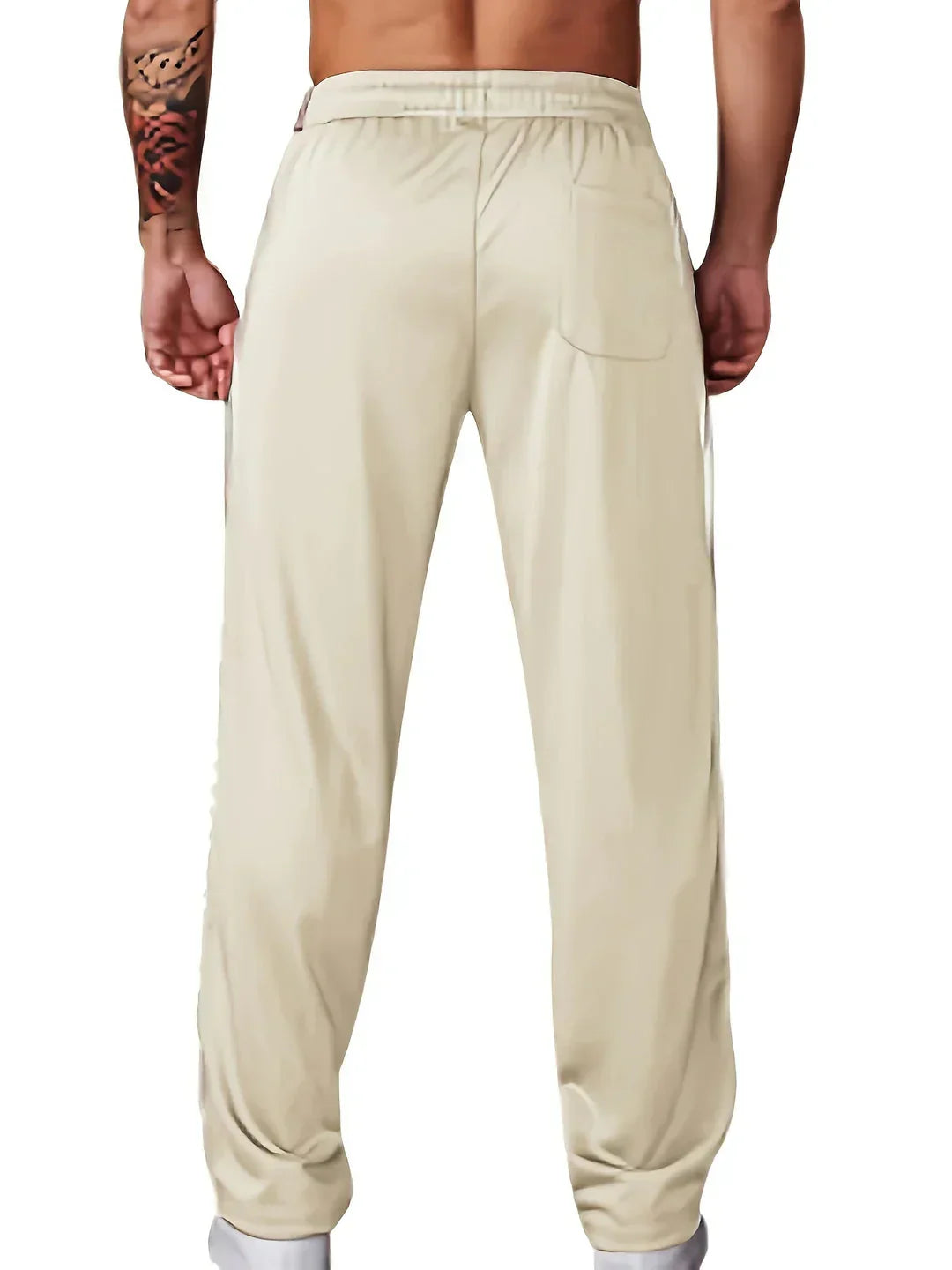 MoveFit Men's Sports Trousers – Comfortable Fit with Drawstrings at the Waist