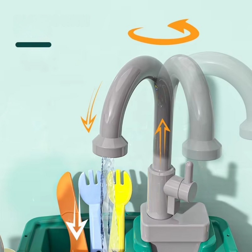 WaterWonder Play Kitchen with Magical Tap for Children