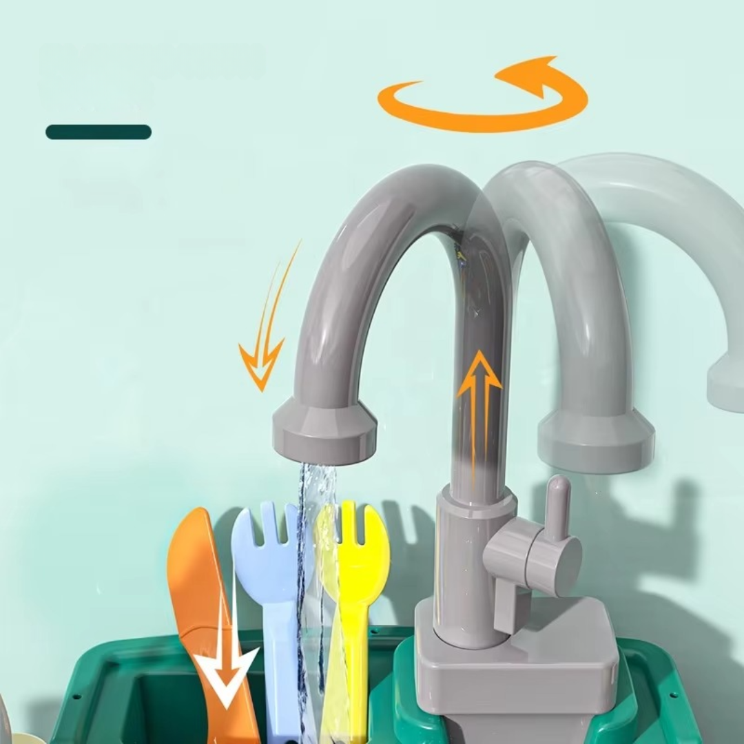 WaterWonder Play Kitchen with Magical Tap for Children
