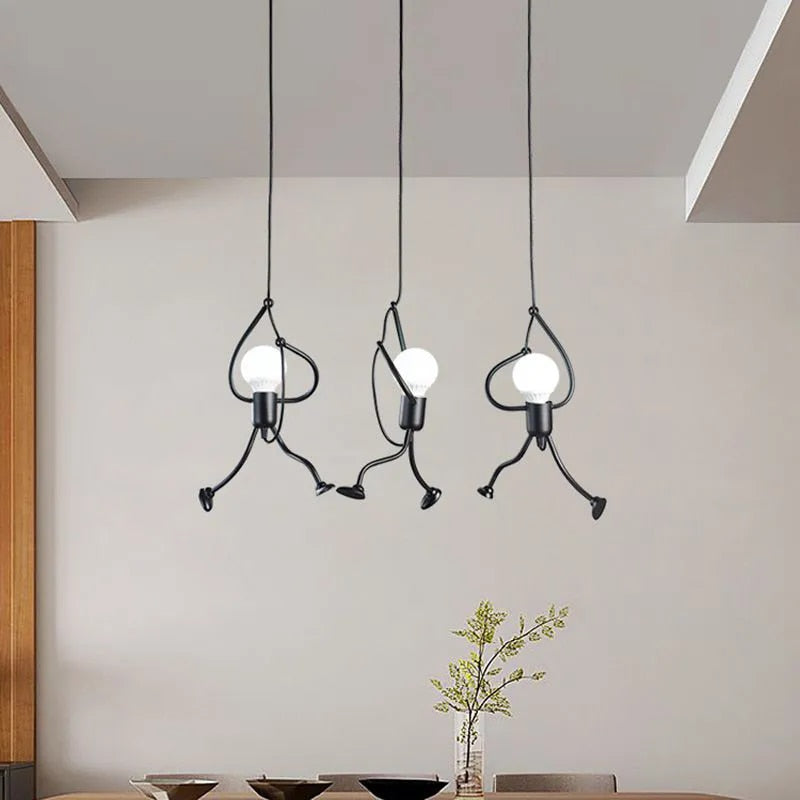 FunkyLight | Retro Iron Man - Ceiling Lamps