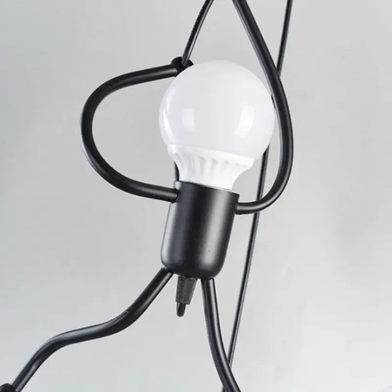 FunkyLight | Retro Iron Man - Ceiling Lamps