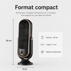 AeroLux Elite Cooling Fan | Dual Motor, 720° Rotation, USB Rechargeable & Ultra Silent for Ultimate Comfort Anywhere