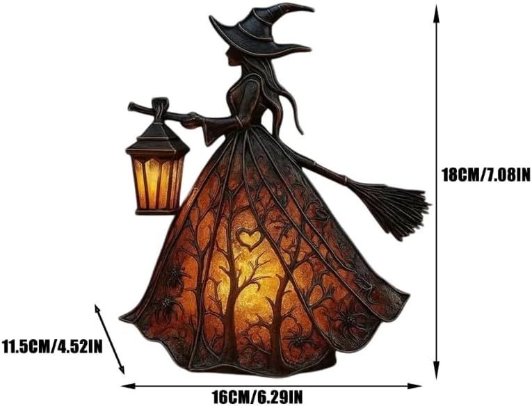 WitchGlow Lantern | Enchanting Halloween Light