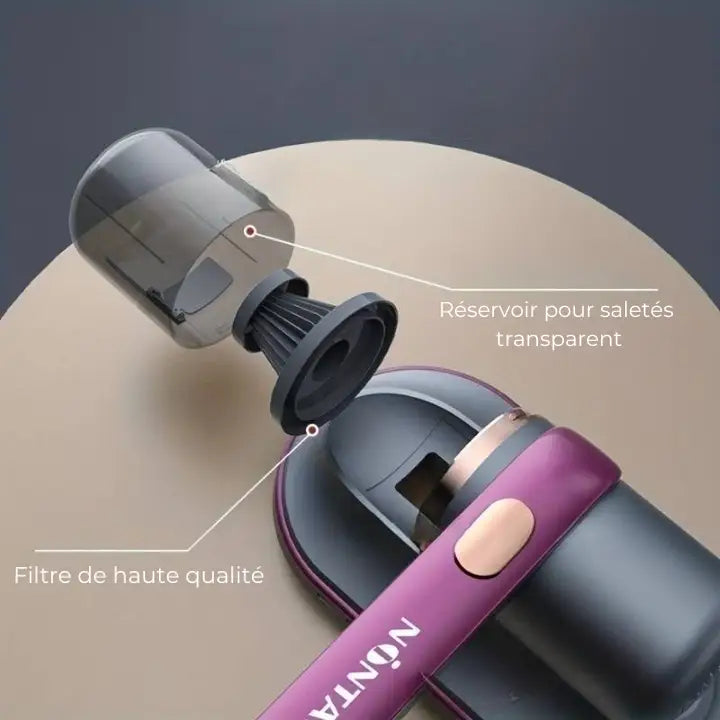 Wireless Handheld Vacuum Cleaner - Anti-Mite - UV and Vibration