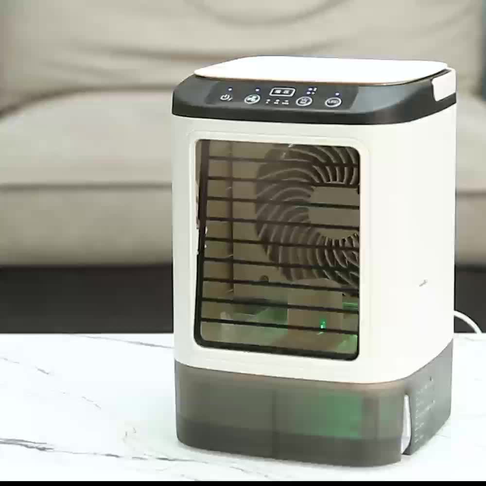 Portable Mini Air Conditioner Water-Cooled – USB Powered with Large Reservoir
