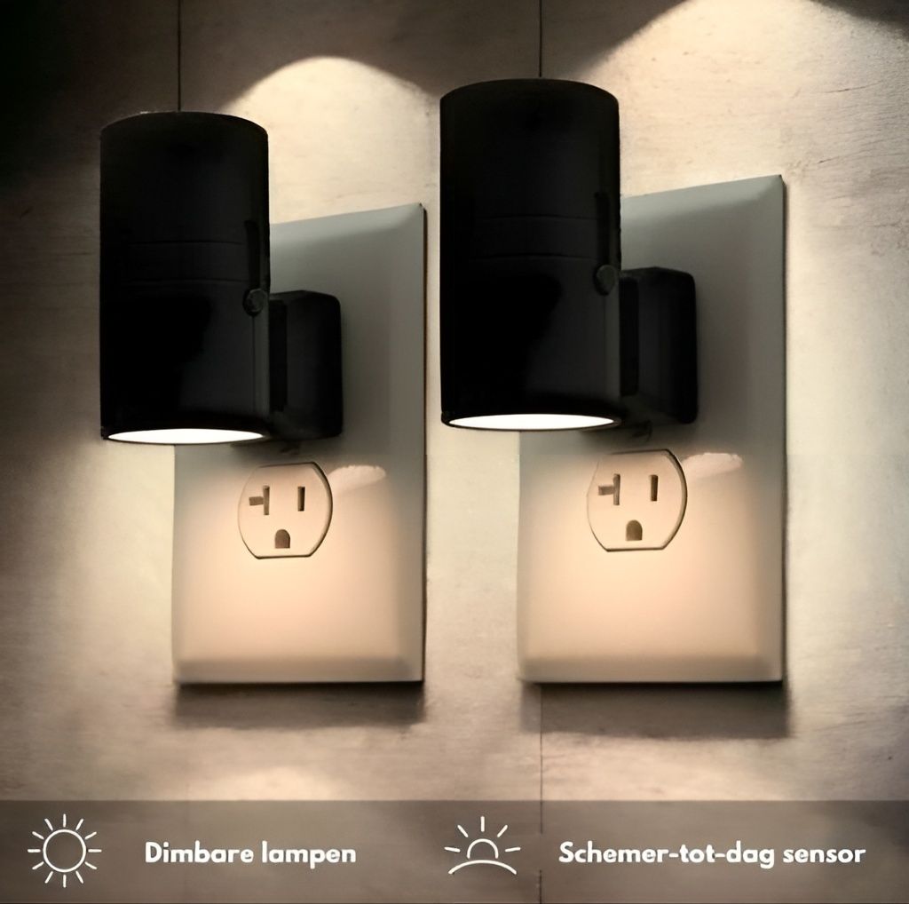 SoftGlow Wall Lamp | Adjustable Dim Light with Sensor