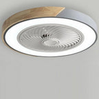 Modern Frameless LED Ceiling Fan – Elegant and Quiet Cooling with Remote Control