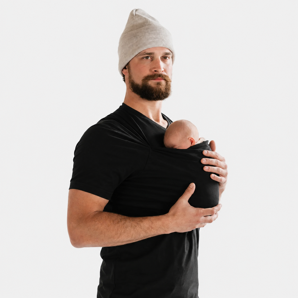 Baby Carrier T Shirt for Newborn Comfort and Hands Free Carrying