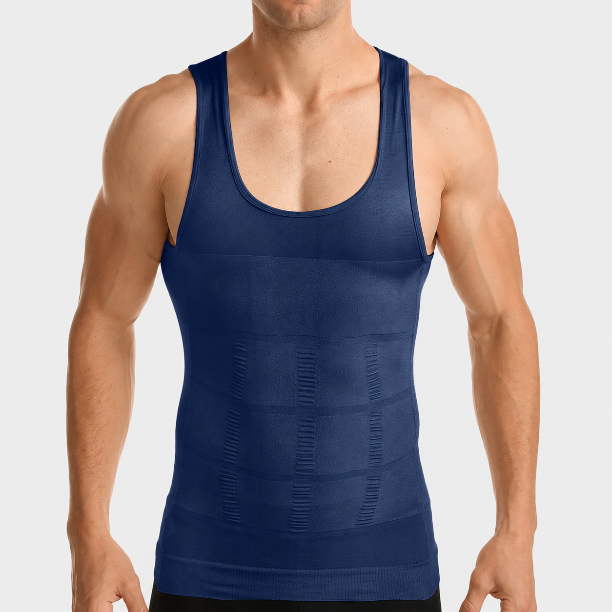 Men's Compression Tank Top for Support and Body Shaping